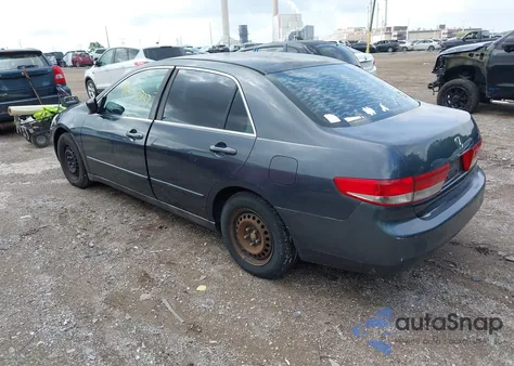 2004 Honda Accord 2.4 Lx из США, поврежденный, VIN 1HGCM563X4A056898